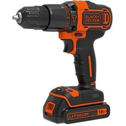 Masina de gaurit si insurubat cu acumulator Black&Decker BDCHD18K-QW, cutie, 18 V, 1.5 Ah