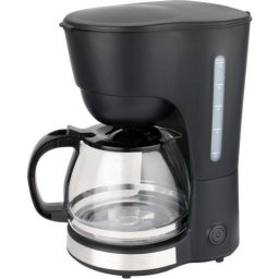 Cafetiera Akai ACM-910, 1540W, 1.25L, anti-picurare, Negru