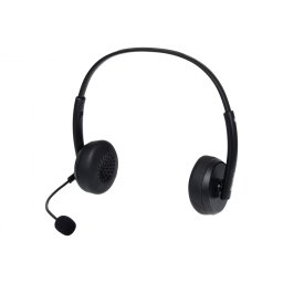 Sandberg 326-12 casca audio & casca cu microfon Casti Prin cablu Banda de fixare pe cap Apeluri/Muzica USB Tip-A Negru (326-12)