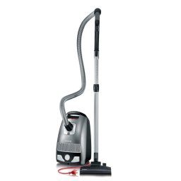Aspirator cu sac Severin BC 7045, 750 W, 3 litri, filtru HEPA 13, accesorii pentru parchet si mocheta, Gri