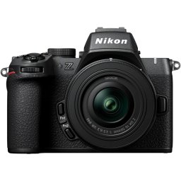 Aparat foto Mirrorless Nikon Z50 II, 20.9 MP, 4K, Wi-Fi + Obiectiv 16-50mm + Obiectiv 50-250mm, Negru