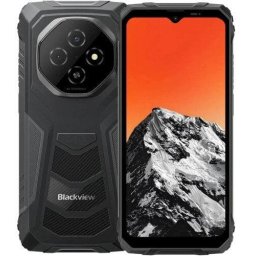 Telefon mobil Blackview, 4G LTE, 4GB RAM, 128GB, Dual SIM, Unisoc T615 Octa-core, 1,8 GHz, Negru