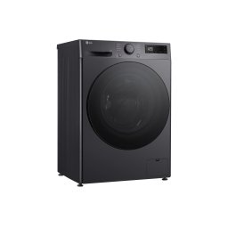 Masina de spalat LG F2WR508S2M, clasa A-10%, Incarcare frontala, Capacitate de spalare 8 kg, Adancime 47,5 cm, 1200 rpm, Negru