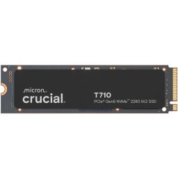 SSD Crucial T710, capacitate 1TB, interfata PCIe 5.0 x4, format M.2 2280