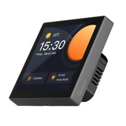 Senzori Sonoff Panou de control SMART NSPanel Pro ZigBee 3.0 WiFi Bluetooth Functie de monitorizare energie termostat interfon Negru