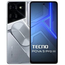 Telefon TECNO Mobile Pova 5 Pro 8GB 256GB 6.78inch 5G Dual Sim Argintiu