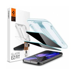 Folie Protectie Spigen Ecran Privacy EZ FIT Google Pixel 9 Pro XL Sticla Securizata Full Glue Set 2 bucati
