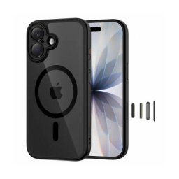 Husa MagSafe TECH-PROTECT MagPeak pentru Apple iPhone 17 Neagra