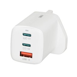 Incarcator Ibox iBOX C-65 GaN 65W UK Alb