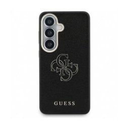 Husa Guess Samsung Galaxy S26 S942 4G Grained Big and Classic Logo Negru