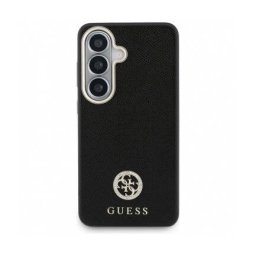 Husa Guess Samsung Galaxy S26 S942 Rhinestone Round Logo Negru