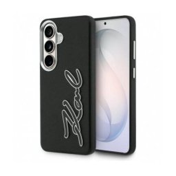 Husa Karl Lagerfeld Samsung Galaxy S26 S942 Signature Resin Logo Negru