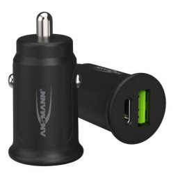 Incarcator Auto Ansmann CC230PD 30W USB-A USB-C Negru