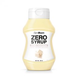 GymBeam ZERO SIROP de ciocolată albă 350 ml