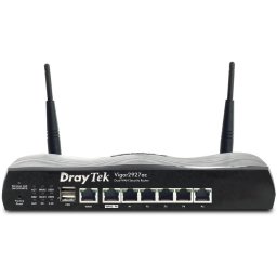 Router wireless Draytek Vigor2927ac wireless router Gigabit Ethernet Dual-band (2.4 GHz / 5 GHz) 5G Black