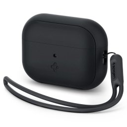 Accesoriu Husa pentru Apple AirPods Pro 1 / 2 - Spigen Silicone Fit - Black