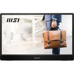 Monitor LED portabil PRO MP161 E2U, IPS, 15.6", Full HD, 1920 x 1080, Mini-HDMI, 60 Hz, Boxe, 4 ms, Negru