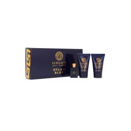 Set Versace Dylan Blue Pour Homme Edt 5ml + Shower Gel 25ml + After Shave Balm 25ml