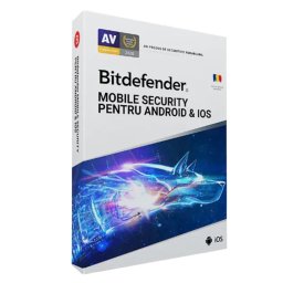 Bitdefender Mobile Security – 3 devices (Android & iOS) / 1 year, retail license