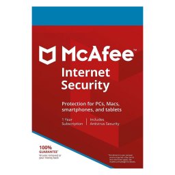 McAfee Internet Security, 1 device, 1 year