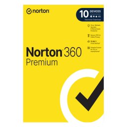 Norton 360 Premium, 10 users, 2 years