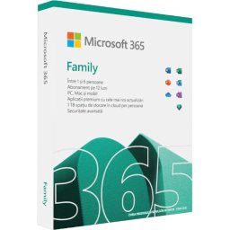 Licență Microsoft Office 365 Family, 1 year – 30 devices