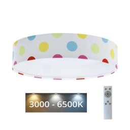 LED Lampă Reglabilă GALAXY KIDS LED/24W/230V cu puncte colorate + DO