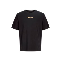 JACK & JONES T-Shirt Jjcity Photoprint Ss Crew Neck 12288353 C-N10 black