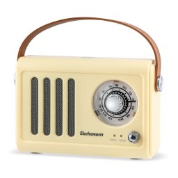 Radio retro Bluetooth portabil Electromures EM 1006, galben