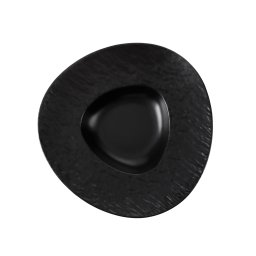 Set 6 farfurii pentru paste din ceramica neagra Zass Gourmet ZG-DS 04