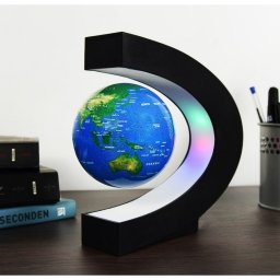 Glob pamantesc plutitor magnetic în suport tip C pentru birou