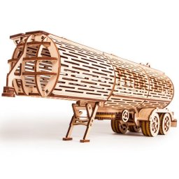 Puzzle 3D din lemn remorca cisterna pentru camion Big Rig