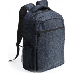 Rucsac laptop multifunctional gri, compartiment 15 inch, design modern