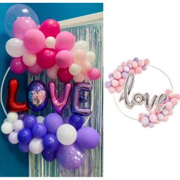 Arcada cerc pentru baloane 78 cm, suport decorativ pentru evenimente