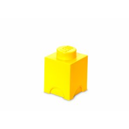 Cutie de depozitare LEGO 1 galbena pentru jucarii si piese