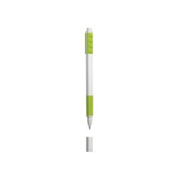 Pix cu gel LEGO verde 0,7 mm pentru scoala si birou