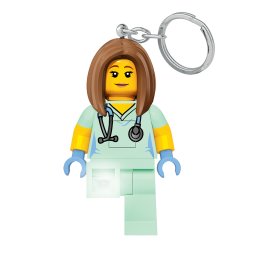 Breloc cu LED LEGO Asistenta, personaj de colectie cu lumini