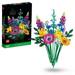 LEGO Buchet de flori de camp, set decorativ pentru adulti, 939 piese