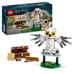 LEGO Harry Potter Hedwig pe Privet Drive nr. 4, 337 piese, 7+ ani