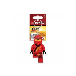 Breloc cu LED LEGO Ninjago Kai, figurina articulata 7,5 cm