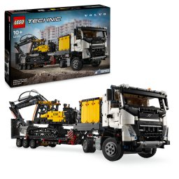 LEGO Technic Camion Volvo FMX si excavator electric EC230, 2274 piese