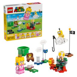 LEGO Super Mario Aventuri cu Peach interactiva, 208 piese, 6+ ani