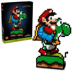 LEGO Super Mario World Mario si Yoshi, set de colectie 1215 piese