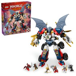 LEGO NINJAGO Ultrarobotul combinat al lui Zane 4 in 1, 1187 piese
