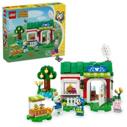 LEGO Animal Crossing Magazinul de haine Able Sisters, 322 piese, 6+ ani