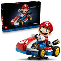 LEGO Mario Kart: Mario si Standard Kart, set de colectie 1972 piese, 18+