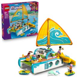 LEGO Friends Calatorie aventuroasa cu barca, 685 piese, 8+ ani