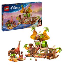 LEGO Disney Barja Kakamora din Moana 2, set de constructie 572 piese