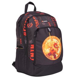 Ghiozdan LEGO Ninjago Dragon Energy pentru scoala, 28L, negru
