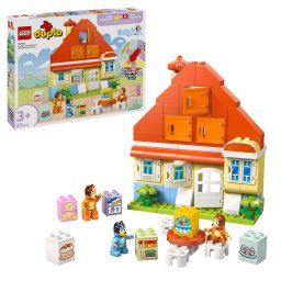 LEGO DUPLO Casa familiei lui Blue cu joc de memorie, 83 piese